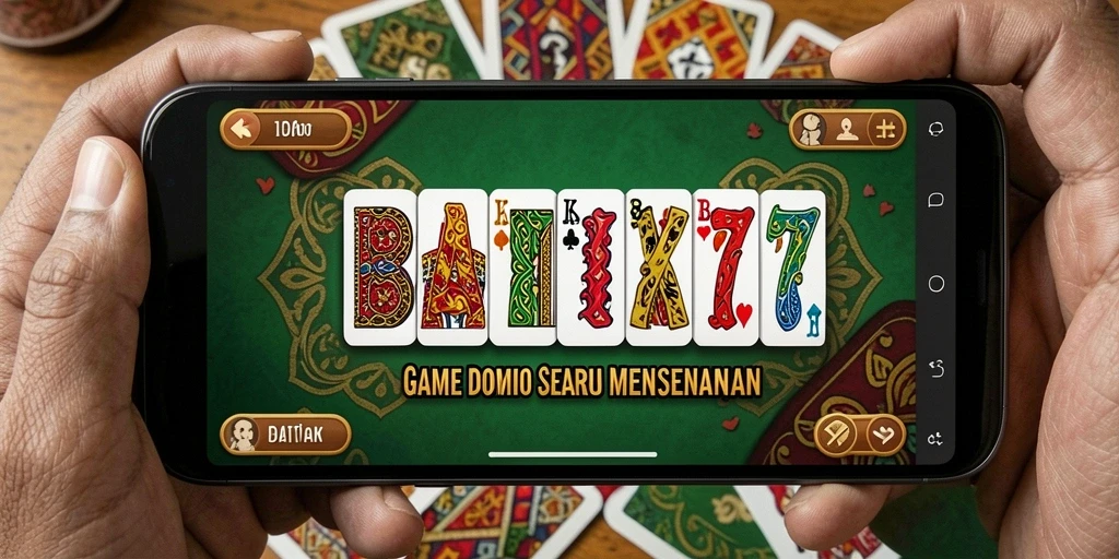 Screenshot gameplay BATIK77 yang menunjukkan keseruan bermain Domino.