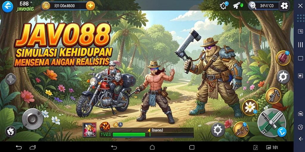 Tampilan menawan dari gameplay JAVO88 yang mengasyikkan.