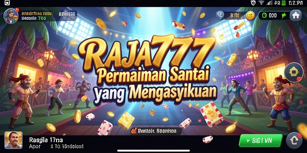 Tampilan gameplay seru dan menarik di RAJA777.
