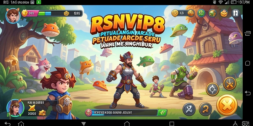 Screenshot gameplay RSNVIP8 menampilkan aksi seru dan grafis yang memukau.