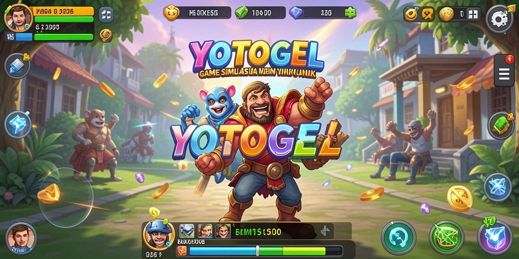 Gameplay YOTOGEL menampilkan simulasi menarik dan interaksi karakter yang unik.